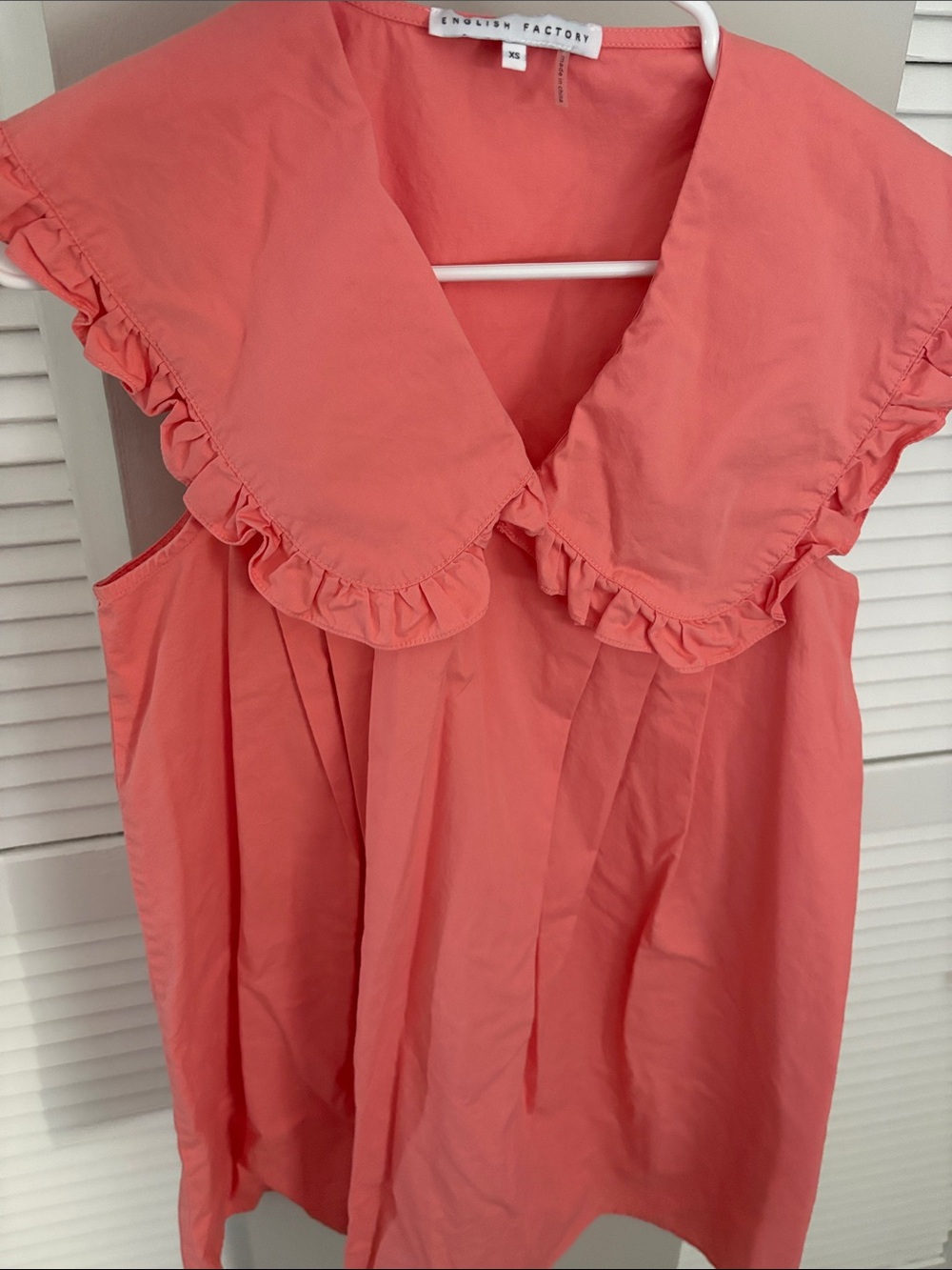 English Factory Coral Mini Dress